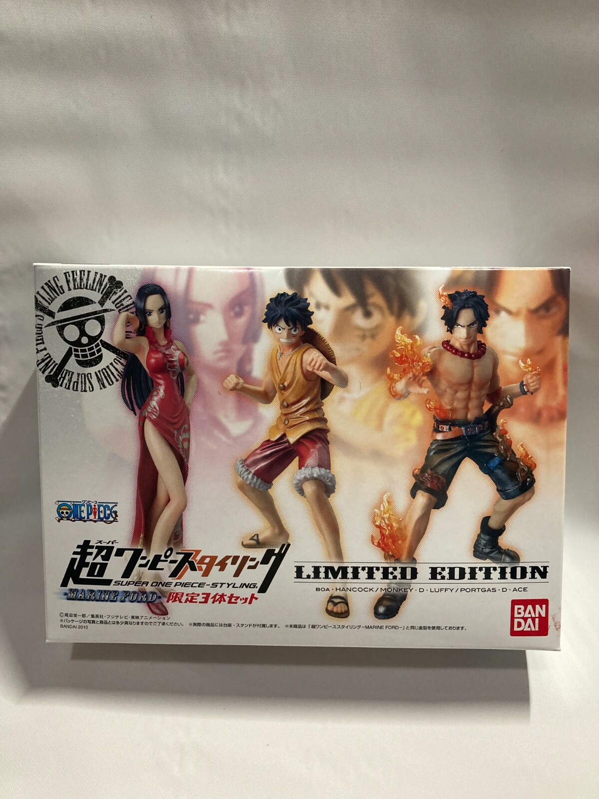 Bandai Super One Piece Styling Figure Marineford Hancock Luffy Ace Limited Ed Ebay