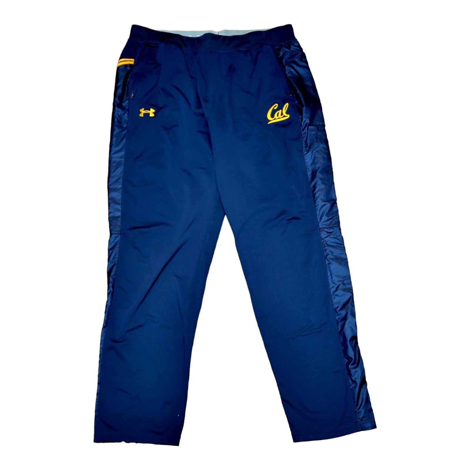 Men's Under Armour Cal Golden Bears Team Issued Travel Track Suit Blue Size XL thumbnail 4