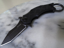 Fox Edge Emerson Wave Ball Bearing Pivot Pocket Knife Tanto Karambit FE-014 G10