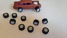 Chrome Center Moon Wheels For 1/64 scale cars. 3d printed. 12 item