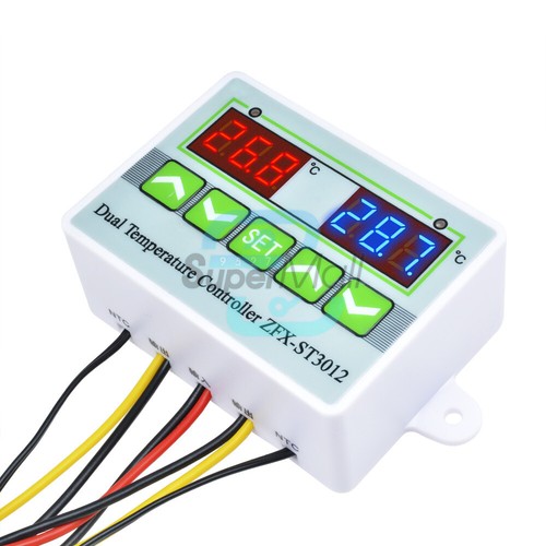 ZFX-ST3012  12/24V 110-220V Dual Temperature Controller Microcomputer Thermostat - Bild 45 von 48