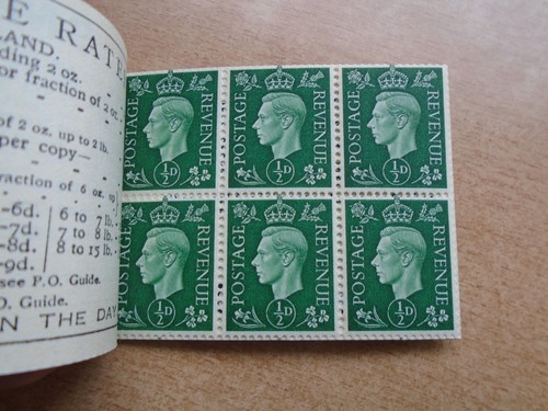 BD12 George VI 2/- Stitched Booklet Edition 441. Upright watermark on all panes. - Picture 6 of 7