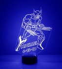Wolverine X-Men Light Up, Personalized FREE, LED Night Light Lamp + Remote