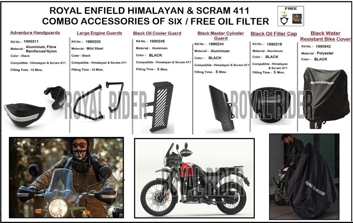Enfield Classic 350 Scram Royal Enfield Side Bag Waterproof D1