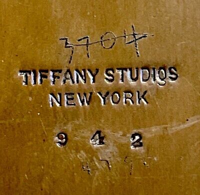Antique Tiffany Studios NewYork #942 Zodiac Frame: Chocolate Antique Tiffany Studios NewYork #942 Zodiac Frame: Chocolate