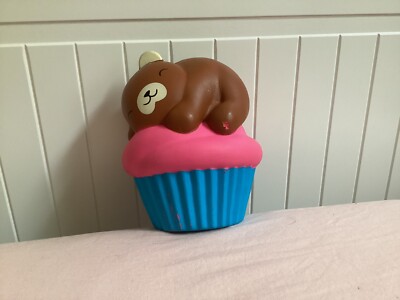 Squishy Bear Cupcake Toy