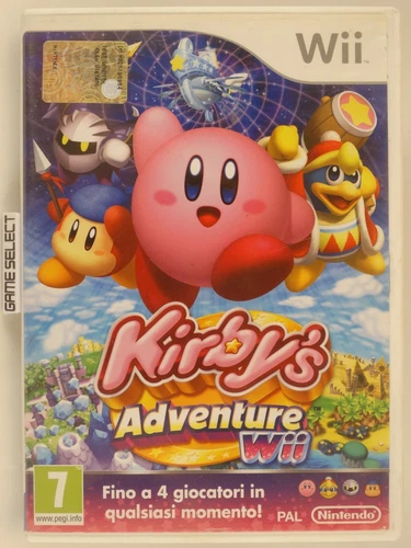 KIRBY'S ADVENTURE WII NINTENDO WII and WIIU U PAL ITA ITALIAN ORIGINAL