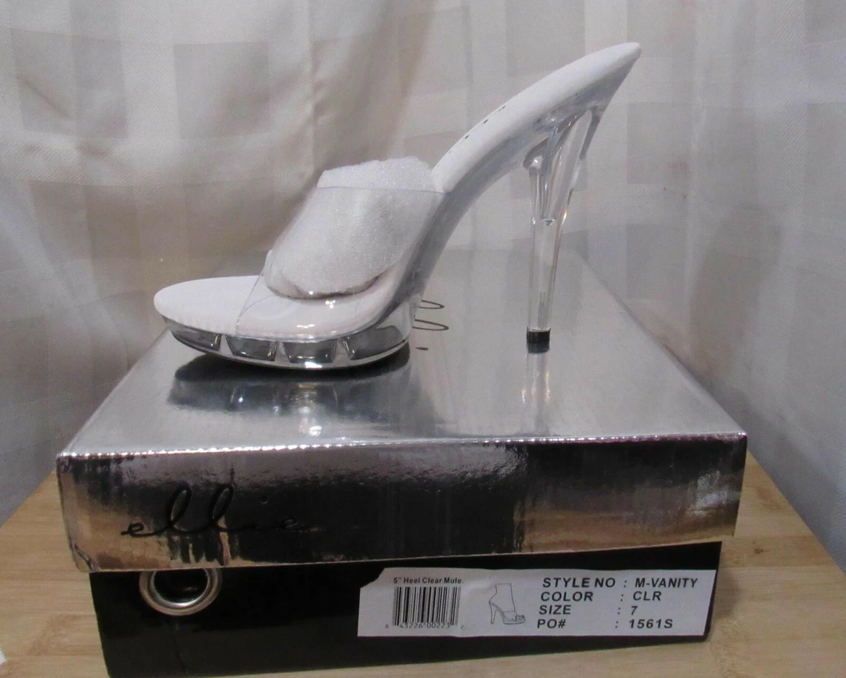 Clear Heels bikini competition posing shoes for Sale in Tempe, AZ - OfferUp