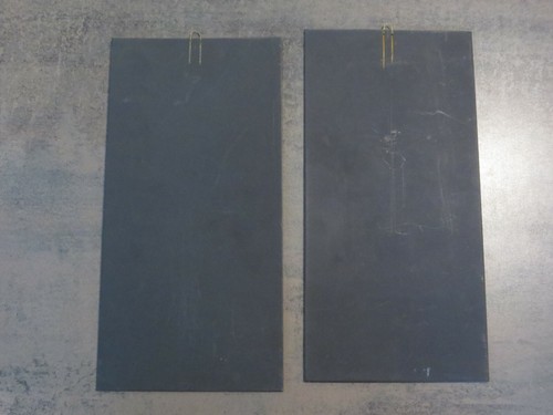 Sculpture sur plaque par A. Darois Couple Asiatique 15 cm sur 30 cm - Picture 9 of 9