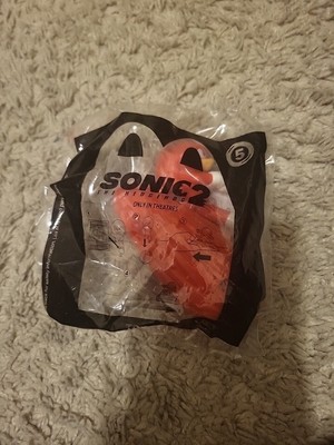 Sonic 2 The Hedgehog - New 2022 McDonald's Happy Meal Toy Knuckles #5 SEALED