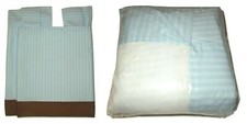 NEW Circo Valance  Crib Skirt Blue Stripe NWOP