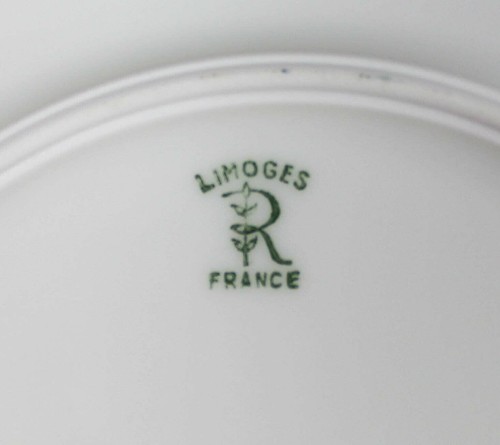 Raynaud Limoges France Tetard Edite Porcelain Sterling Silver 7.5" Dessert Plate - Picture 8 of 9