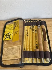 Vintage Wright & McGill Eagle Claw Trailmaster 6'9" 8-pc Fishing Rod w/ Case NEW