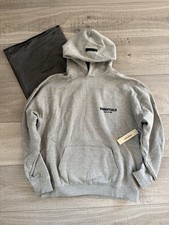 Fear Of God Essentials Hoodie Light Oatmeal Size Medium Authentic  