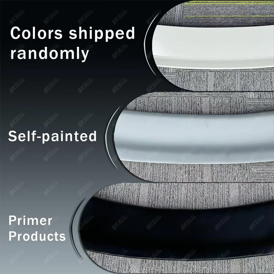 Kits de labios difusores de parachoques delantero trasero PP sin pintar para Nissan Altima Sentra 2019+ Foto 2 de 4