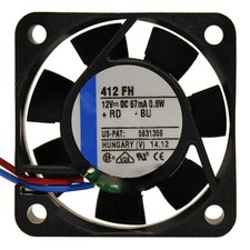 Axial Cooling Fan For Ebmpapst 412FH 12V 0.8W 67mA 40 40 10mm