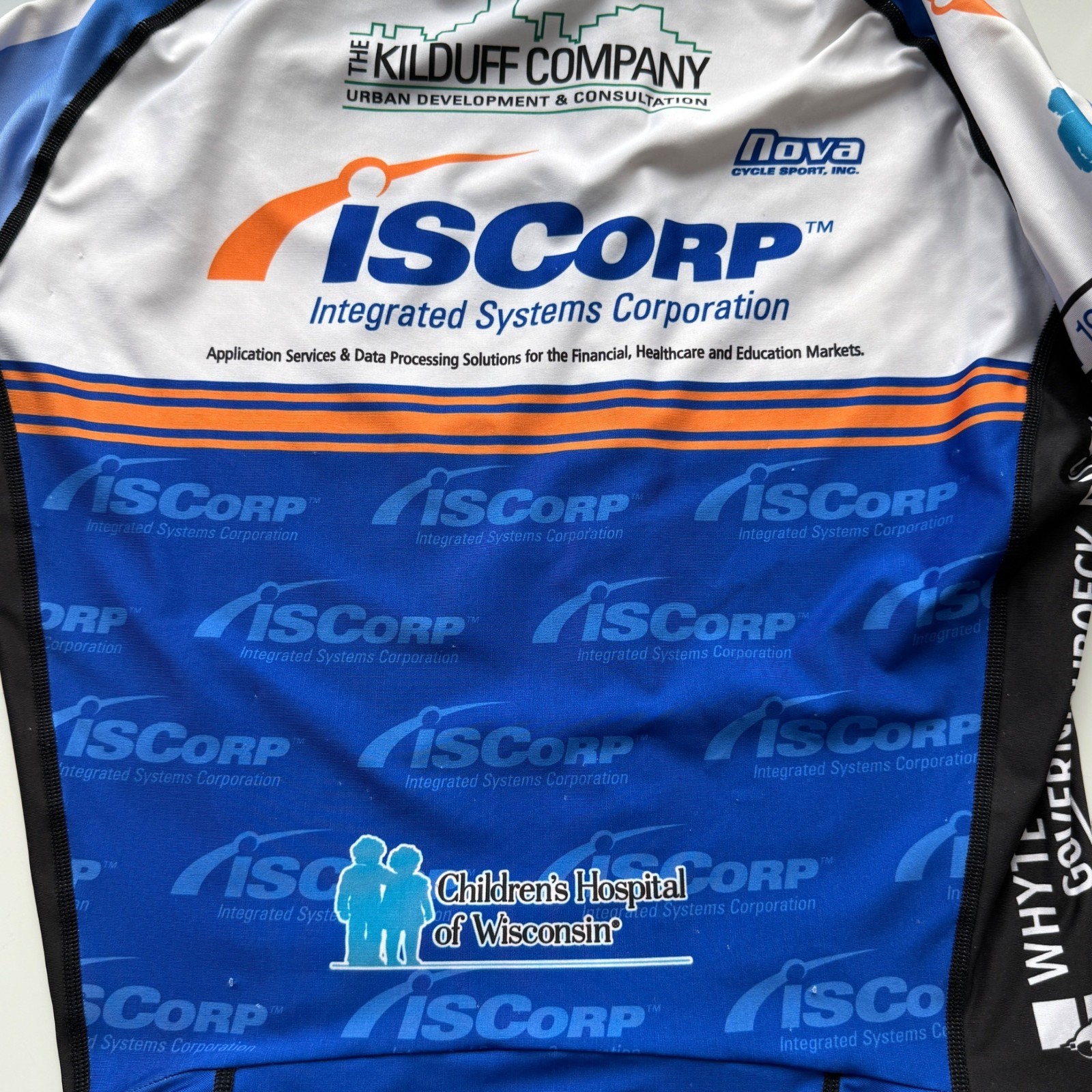 Louis Garneau Cycling Suit White/Blue Performance Fit Style Vintage Mens Size M