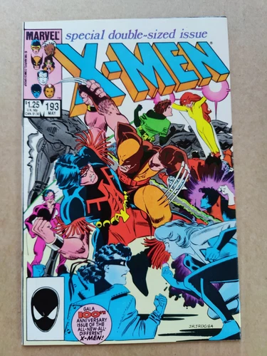 Uncanny X-Men #193 Nice VF 1st Appearance Firestar New Mutants Hellions