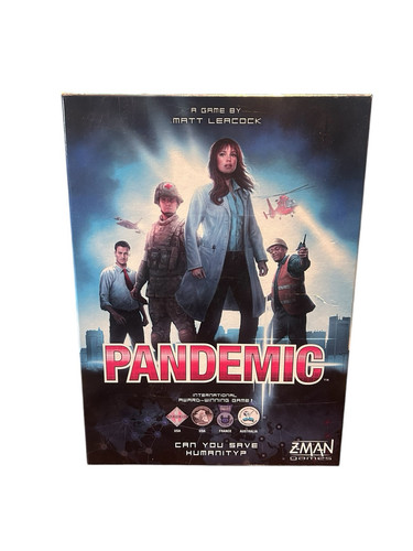 Z-Man Games Pandemic Board Game COMPLETE - Picture 1 of 4