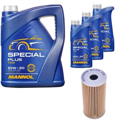 DENCKERMANN Ölfilter MANNOL Special Plus 10W-30 8L für KIA Stinger 3.3