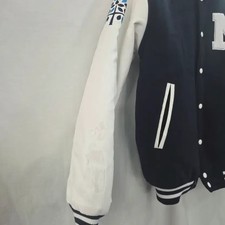 Myeongji University Japanese Language Department Student Jacket Navy  White