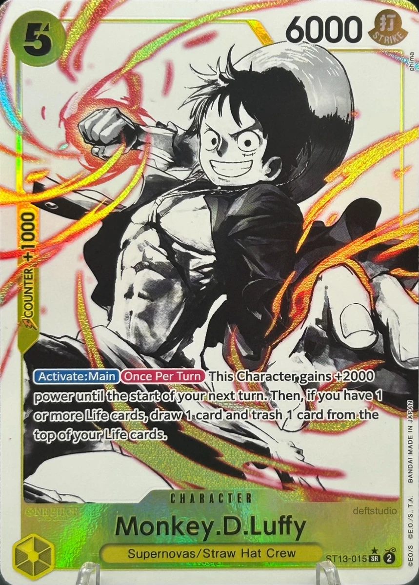 25+ Monkey.D.Luffy ST13-015 Ultra Deck: the Three Brothers for