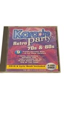 Karaoke Retro Party 70s 80s Volume 9 - Audio CD