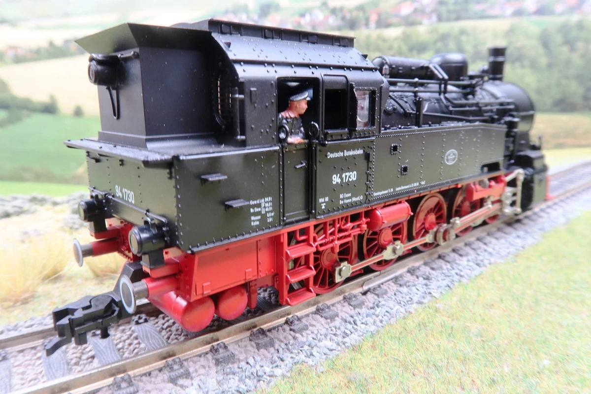 Fleischmann Spur H0 4094 Tenderlok BR 94 1730 der DB Ep.III Dampflok Flm. m.OVP