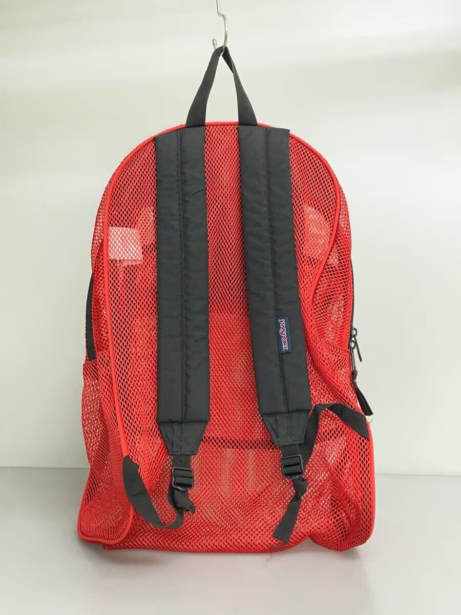 JANSPORT Mesh Backpack Polyester RED - image 3