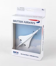 Daron British Airways Single Plane Concorde "5 1/2 Inches Long"