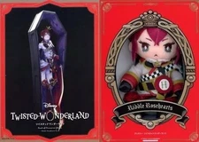 Disney Twisted Wonderland BOX BOOK Plush Doll Riddle Rose Heart Ver. Japan 