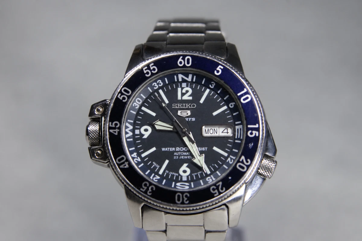Seiko 5 Sports Stainless Steel 23 Jewels Wristwatches for sale | eBay