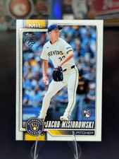 Topps 2026 Series 1 Rookie Jacob Misiorowski #10 Milwaukee Brewers Base