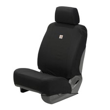 Carhartt Universal Nylon Duck Canvas Fitted Bucket Seat Cover One Size Black Carhartt Universal Nylon Duck Canvas Fitted Bucket Seat Cover One Size Black