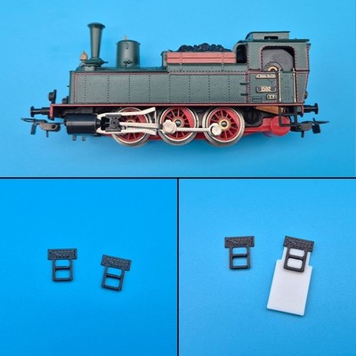 (3D64) Trittleiter für BR89 / VT 1592 von PIKO H0 = REPLIKAT =