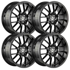 Set-4 Shift Crank 18x8.5 5x1005x114.3 30mm Gloss Black Wheels Rims 18 Inch Set-4 Shift Crank 18x8.5 5x1005x114.3 30mm Gloss Black Wheels Rims 18 Inch