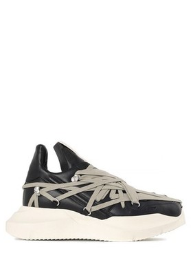 Rick Owens GETH RUNNER Sneakers Schwarzmilch RU01F2812 LCOW1 981 154661700
