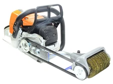 AGRICAS AGT0025 Chainsaw Brush Attachment – Heavy Duty Steel Cleaning Brush