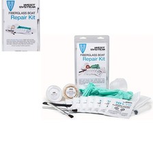 Fiberglass Boat Repair Kit Epoxy Resin Hardener Fabric Fillers Syringe Crack