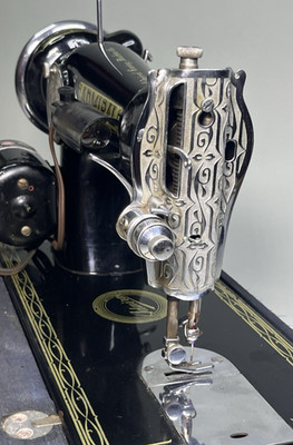 Vintage Admiral Sewing Machine, Case & Manual Madein Japan