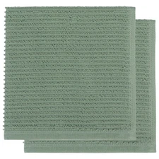 Now Designs Dishcloths, Elm Green Ripple - Set of 2 (196655)