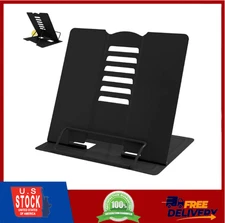 Metal Book Stand Book Holder Book Stand for Reading Adjustable Book Holder for R