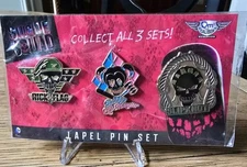 Suicide Squad - Badge/ Lapel Pin Set #3 Quantum Mechanix