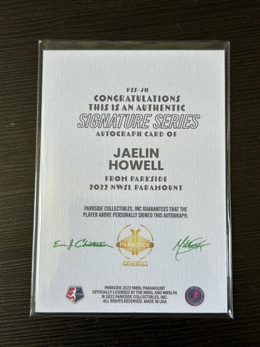 SINGLES - 2022 Parkside Paramount NWSL AUTO Autograph Signature Series -DM OFFER - Picture 95 of 109