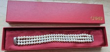 Echtes Perlenarmband mit Weißgold-Verschluss von Christ - guter Zustand!