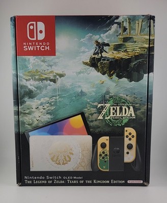 Nintendo Switch OLED Legend of Zelda Tears of the Kingdom Edition Console New