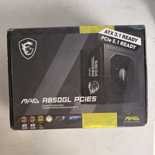 MSI MAG A850GL PCIE5 850W ATX 3.1 Fully Modular PSU PCIe 5.1 16-Pin