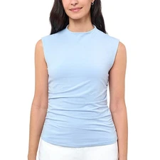 RM by Rebecca Minkoff Women's Tank Top Size Large Light Blue