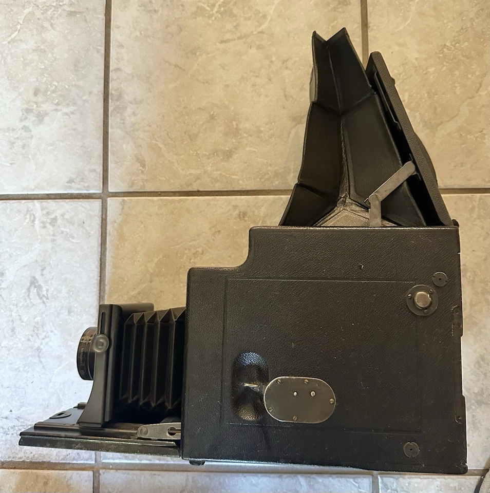 Cámara Graflex Automática De Colección/Antigua con Lente Cooke Tessar (21D) Foto 2 de 4