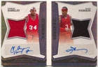2025 Leaf History Book Charles Barkley Allen Iverson Autograph 2 Jersey Auto #/3